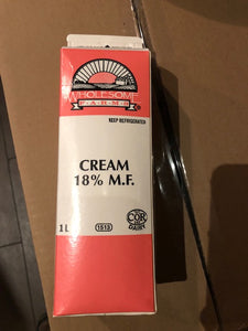 Cream 18%