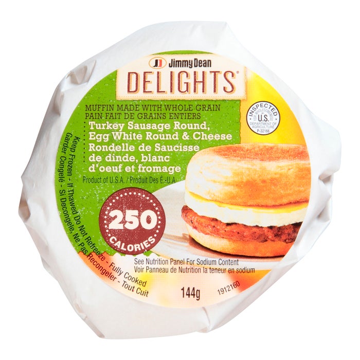 Breakfast Sandwich Jimmy Dean - Turkey Egg white & cheese