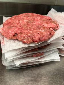 Burger Patties- Homemade