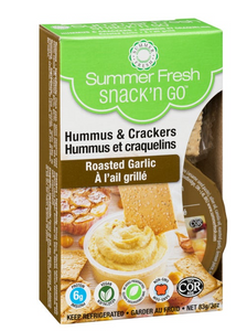 Summer Fresh, Garlic, Hummus, With Crackers
