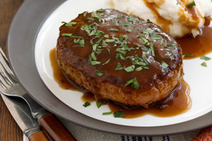 Salisbury Steak - Cooked